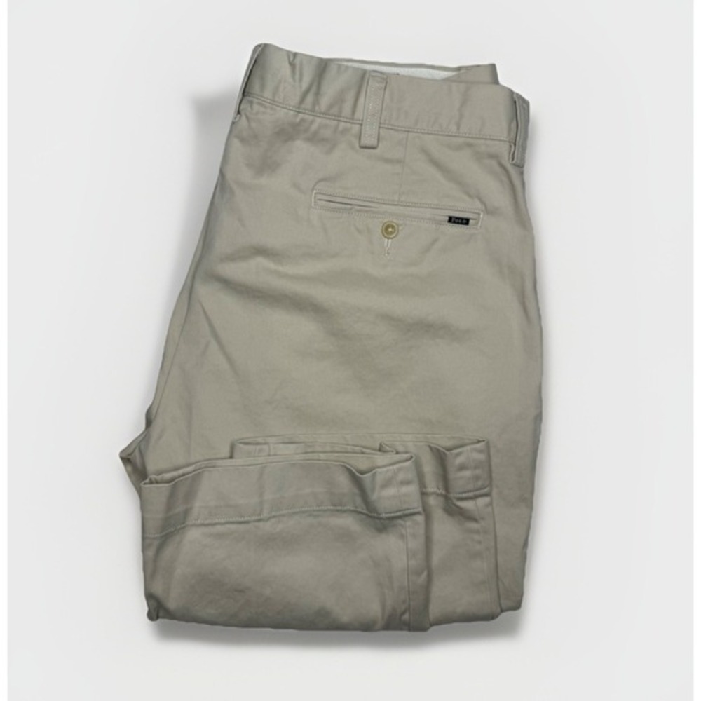 Polo‎ Ralph Lauren Chino Pants Men's 36/34 (37/33) Sand Beige Classic Fit Preppy